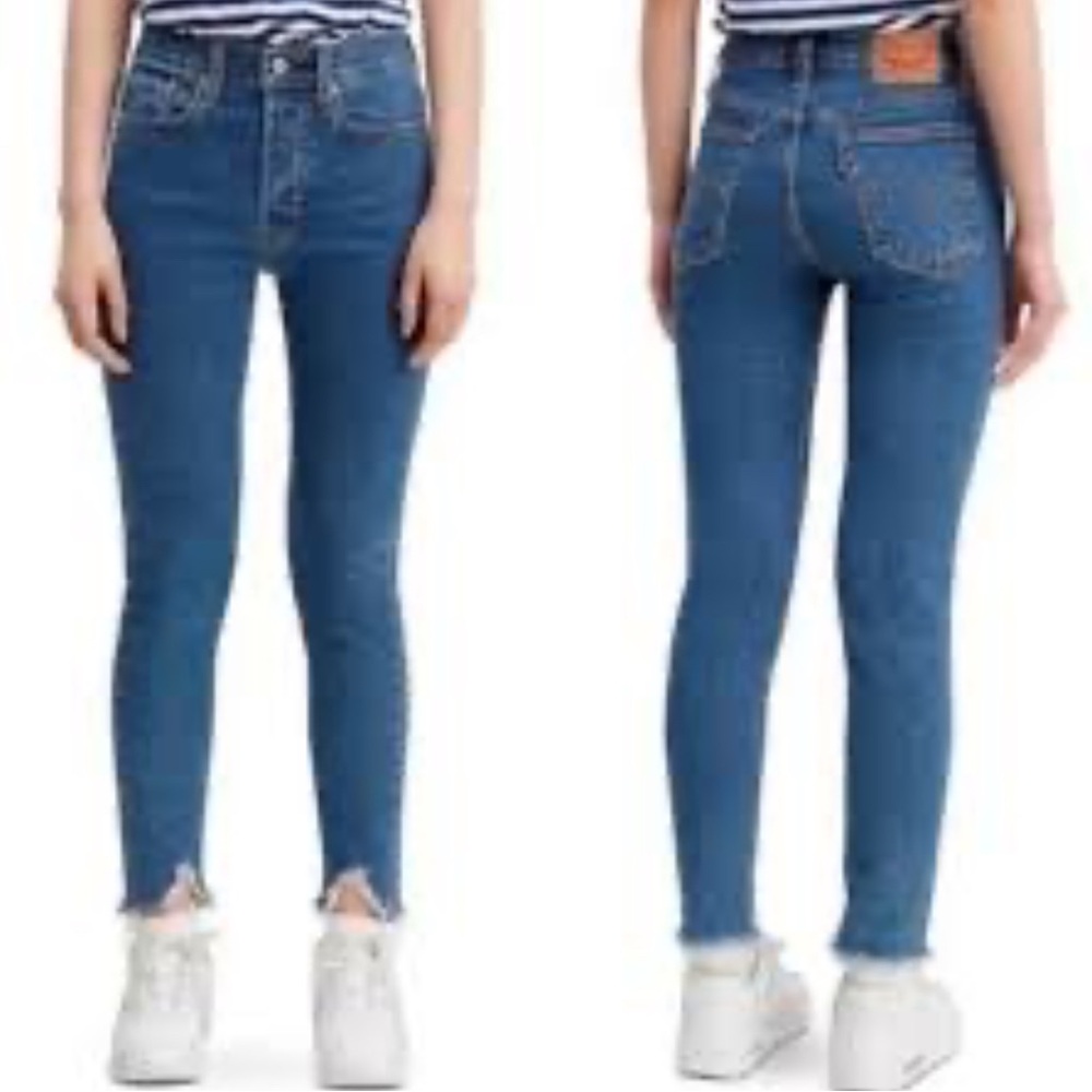 Levi's Women's Blue Skinny Jeans